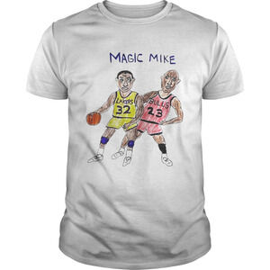 Magic Mike Lakers And Bulls Shirt